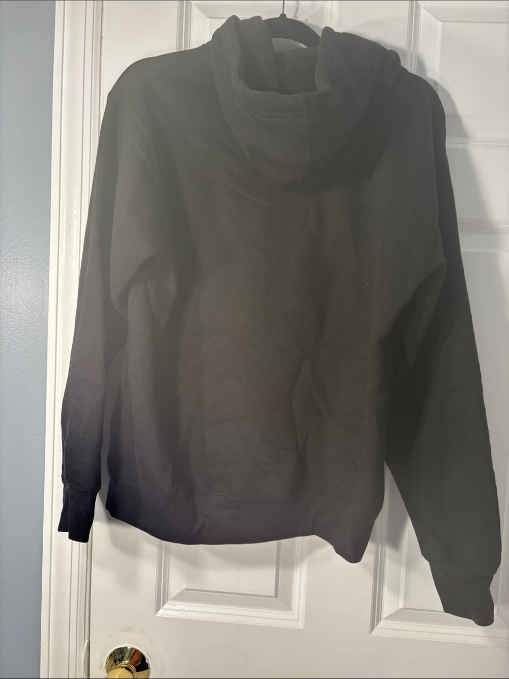 Kids Black Hoodie One-Piece with "PAID IN FULL" Graphic - Picture 7 of 9